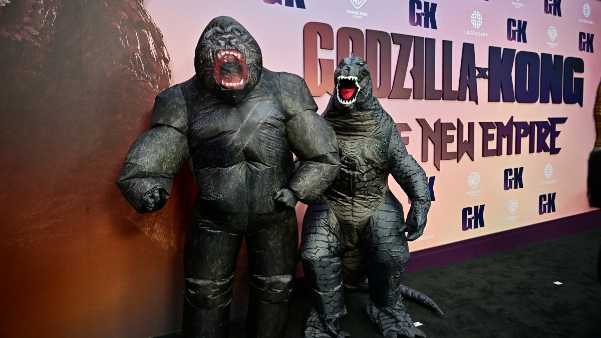 ‘Godzilla x Kong: The New Empire” roars to an  million box office environment opening