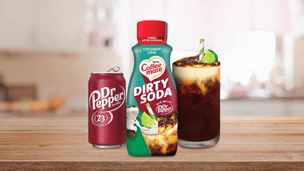Espresso Mate groups up with Dr Pepper to make creamer precisely for soiled soda