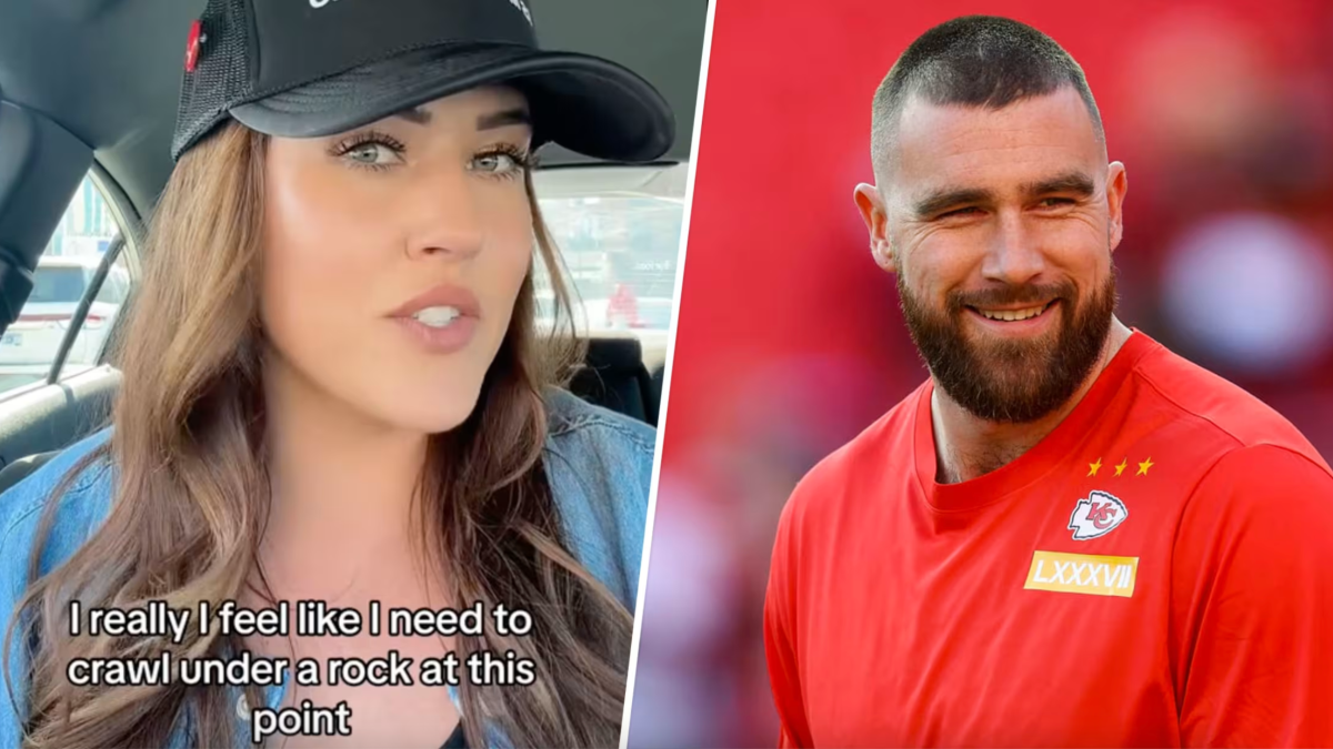 &#039Appreciate Is Blind&#039 contestant suggests she needs to &#039crawl below a rock&#039 after Travis Kelce&#039s impersonation of her