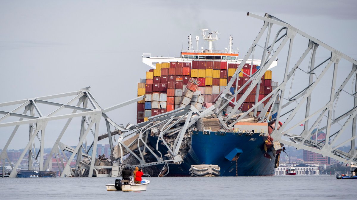 Body of last missing construction worker recovered from Baltimore ... - Dumps Body Off Maryland Bridge