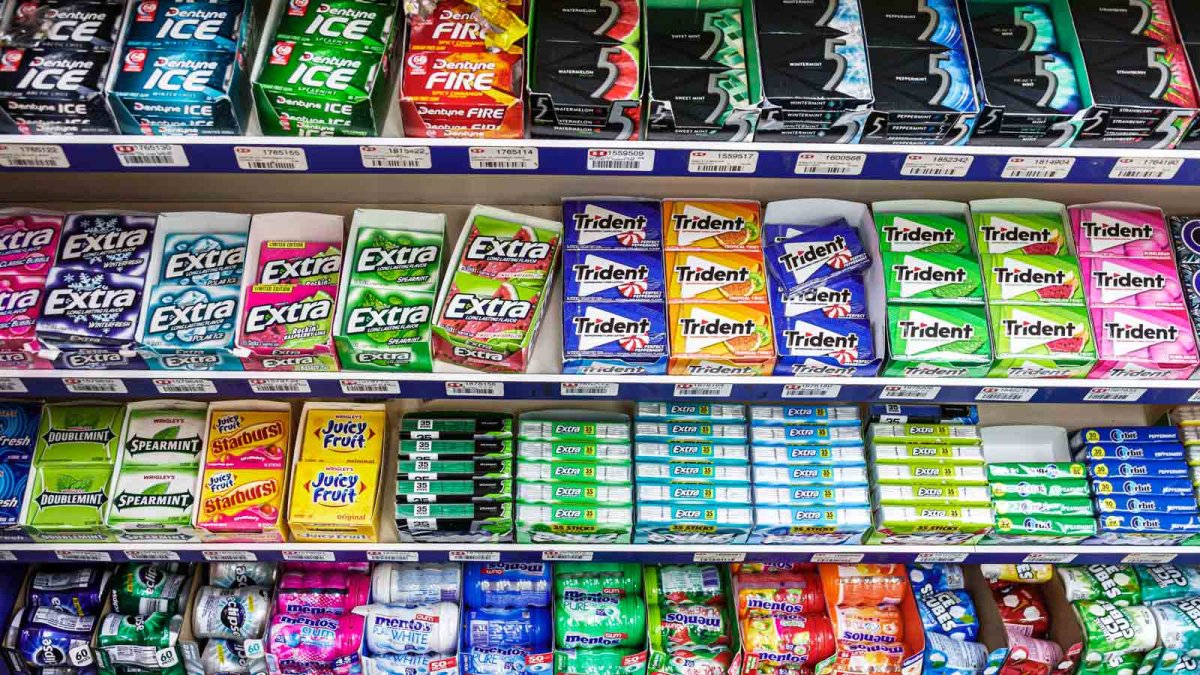 Candy organizations pitch gum as a pressure reliever and focus support to revive stale US gross sales