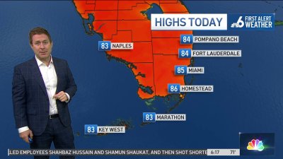 NBC6 First Alert Forecast – April 18, 2024 – Morning