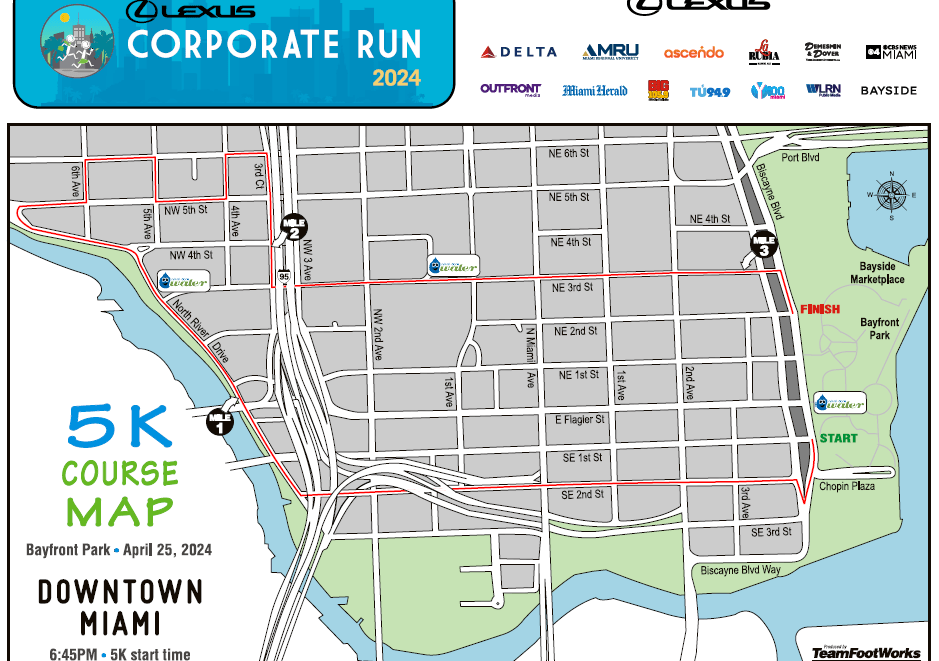 Road closures in Downtown Miami for the Miami Corporate Run – NBC 6 ...