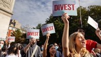 College protesters are demanding schools ‘divest' from companies with ties to Israel. Here's what that means.