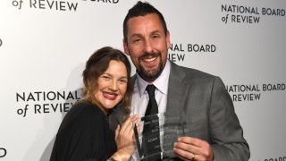 Drew Barrymore and Adam Sandler attend The National Board of Review Annual Awards Gala