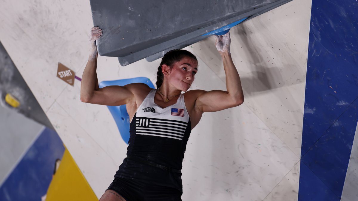 Climber Kyra Condie chases gold for second time at 2024 Olympics NBC
