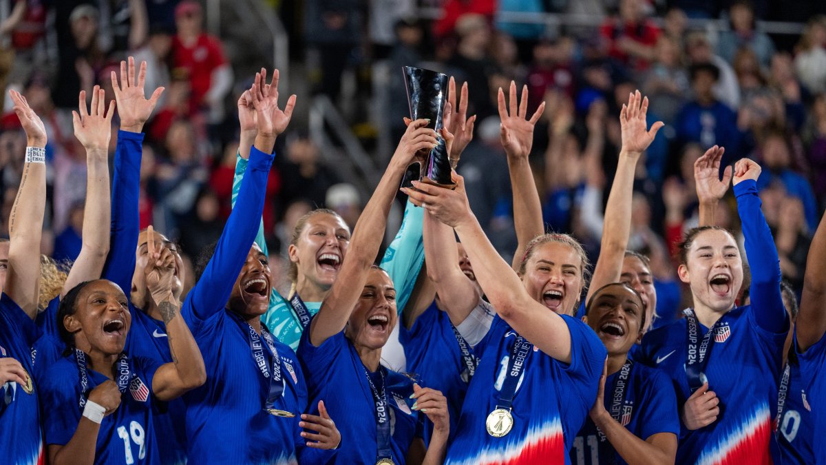 USWNT to play 2024 Olympics sendoff match in Washington in July NBC
