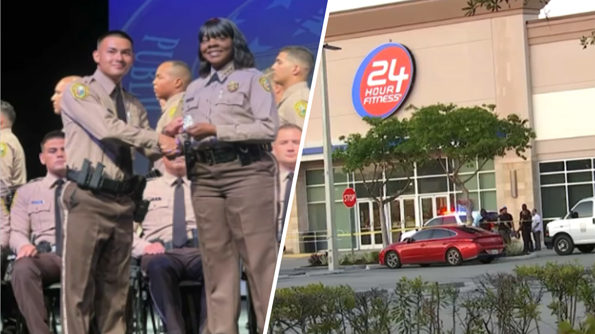 Newly sworn-in Miami-Dade cop gives aid to 24 Hour Fitness stabbing victim – NBC 6 South Florida