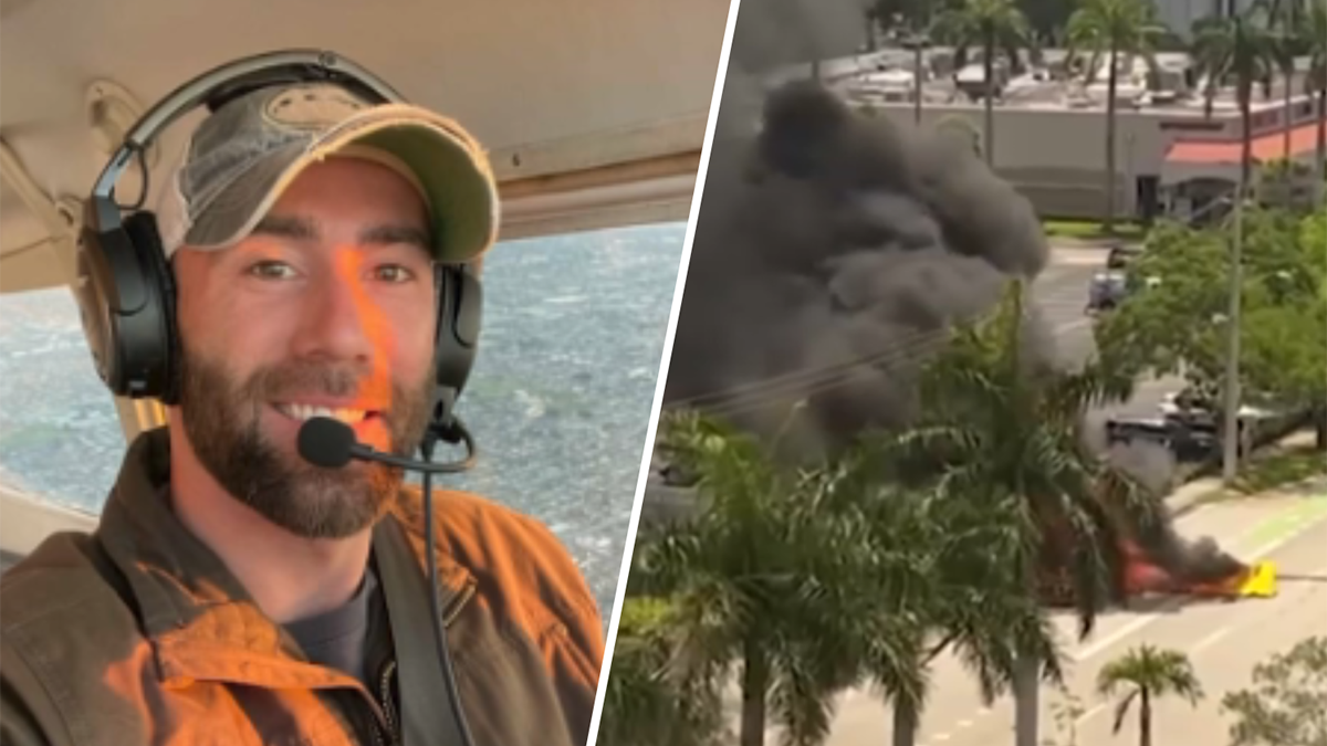 Pilot killed in Hollywood banner plane crash honored 1 year later – NBC ...