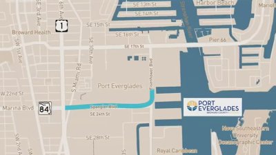 Get to Port Everglades in minutes. New project underway to build bypass road