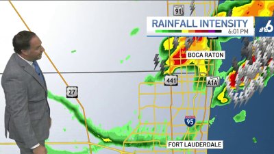 Severe Thunderstorm Watch in South Florida amid record heat