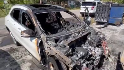 Multi-car fire in Miami neighborhood being investigated as arson