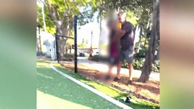 Man arrested after video shows him strangling child at Sunny Isles Beach park: Police