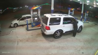 Shocking video shows random stabbing at Dania Beach gas station
