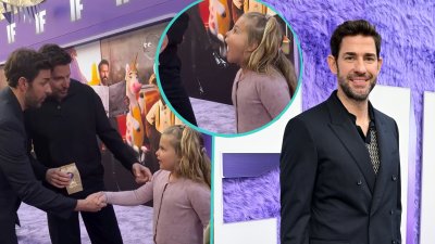 Bradley Cooper's daughter Lea is starstruck meeting John Krasinski