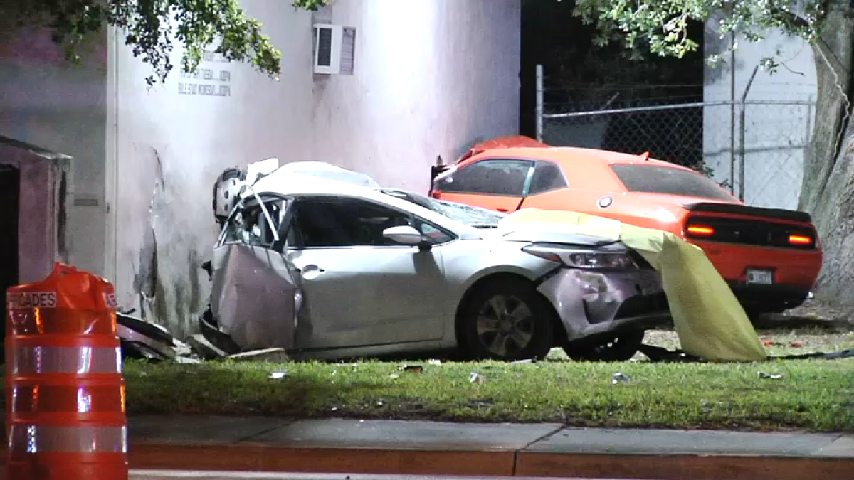 Two cars crash into NW Miami-Dade church – NBC 6 South Florida