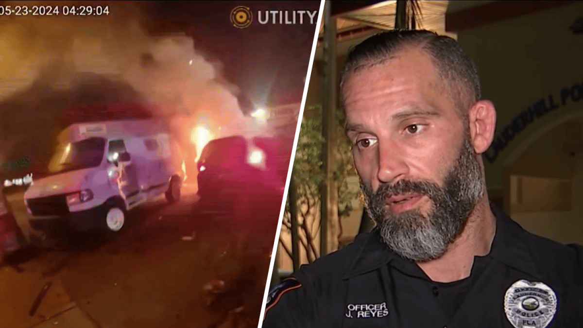 Bodycam video of fiery Lauderhill crash shows officer’s rescue – NBC 6 ...