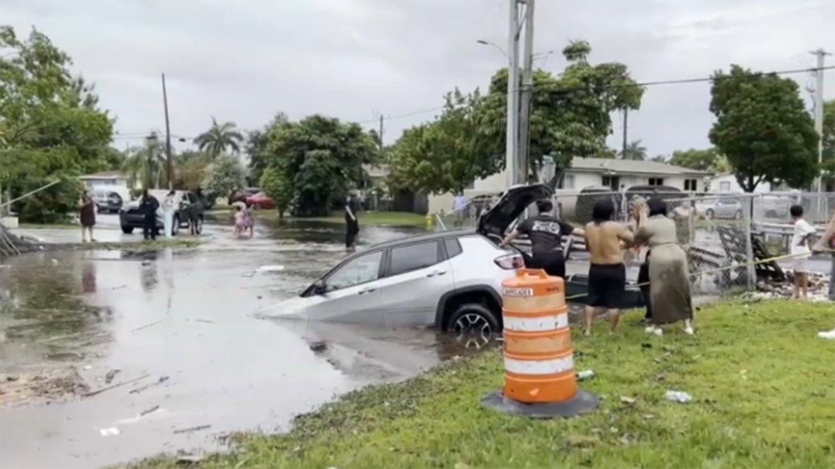 Driver safe after SUV plunges into canal in Hallandale Beach NBC 6