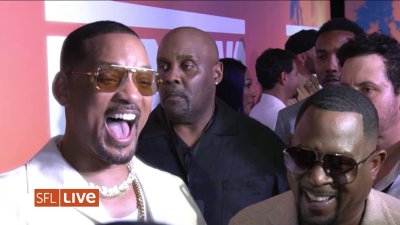 Interview with top celebrities at the Miami Bad Boys Premiere