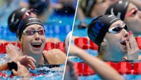 Gretchen Walsh sets world record in 100 fly