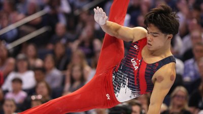 Asher Hong clinches a spot on the men's gymnastics Olympic Team after Day 3
