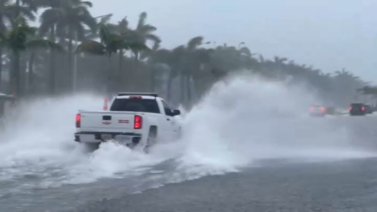 Best videos of flooding in South Florida as storms inundate the area