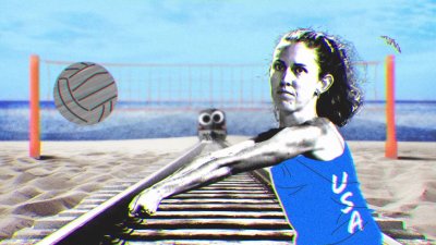 Beach volleyball's Kelly Cheng: Negative self-talk feels like a “train”