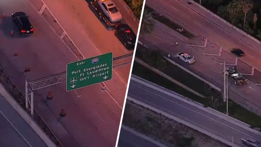 A man was struck and killed while crossing lanes of an Interstate 95 exit ramp in Fort Lauderdale, according to Florida Highway Patrol (FHP).