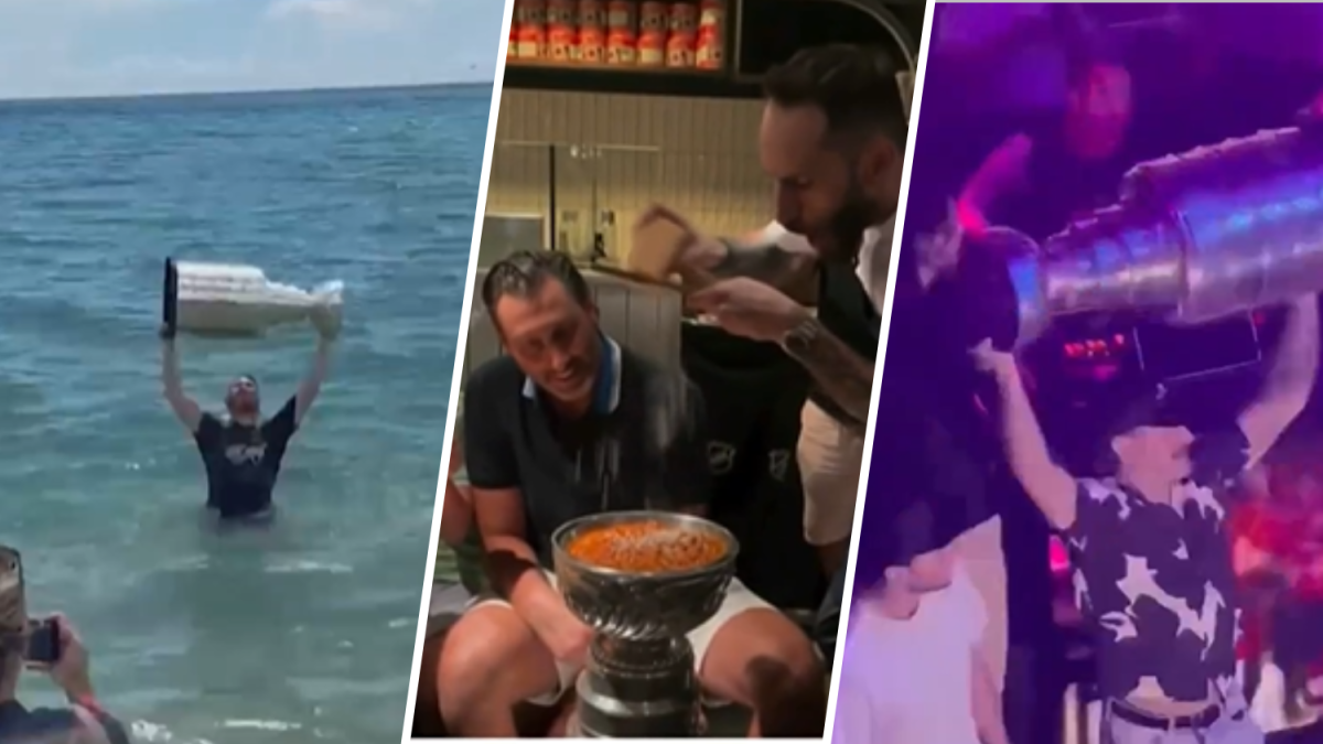 Where is the Stanley Cup? Partying after Panthers’ championship win