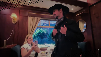 Royal Caribbean with an immersive train ride through the Wild West