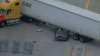 Video shows car squashed under truck on Flamingo Road in Pembroke Pines