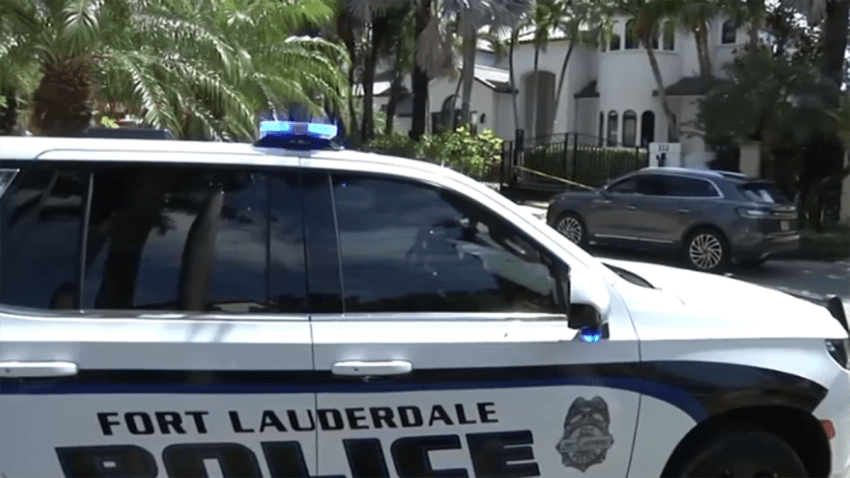 Scene of a fatal shooting in Fort Lauderdale.