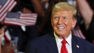 Former U.S. President and Republican presidential candidate Donald Trump attends a campaign event in Philadelphia, Pennsylvania, U.S., June 22, 2024. 