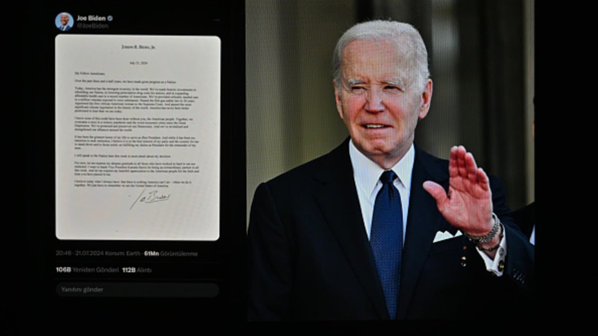 Read President Joe Biden’s letter announcing his decision to drop out