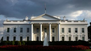 The White House is seen in Washington, DC, on July 21, 2024. 