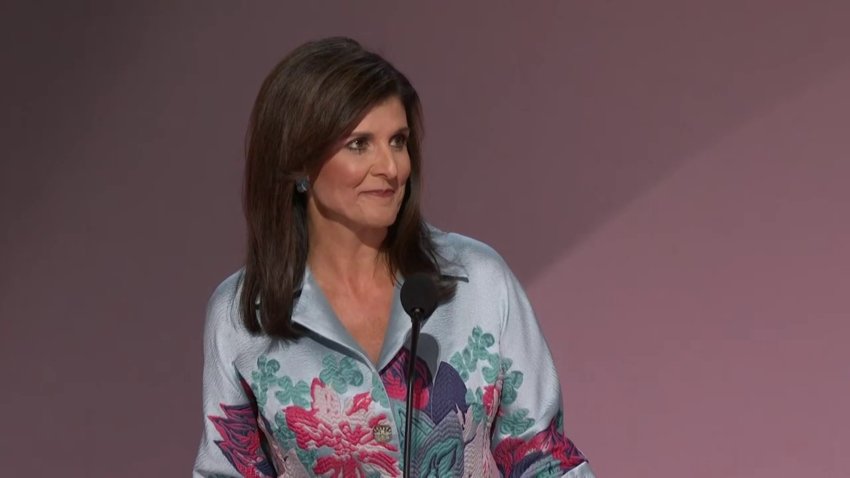 Nikki Haley pledges full support for Trump