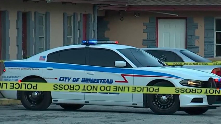 A police investigation is underway after a shooting at a motel in Homestead Tuesday.