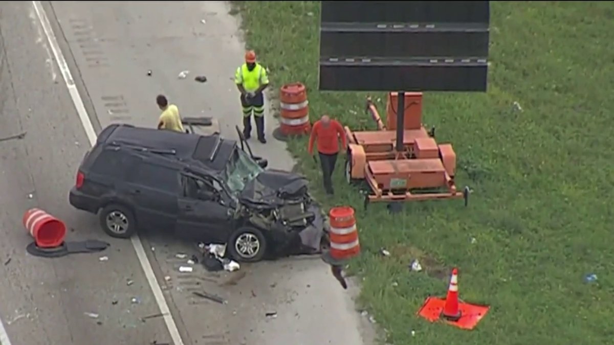 At least 1 hurt in crash on northbound Turnpike – NBC 6 South Florida