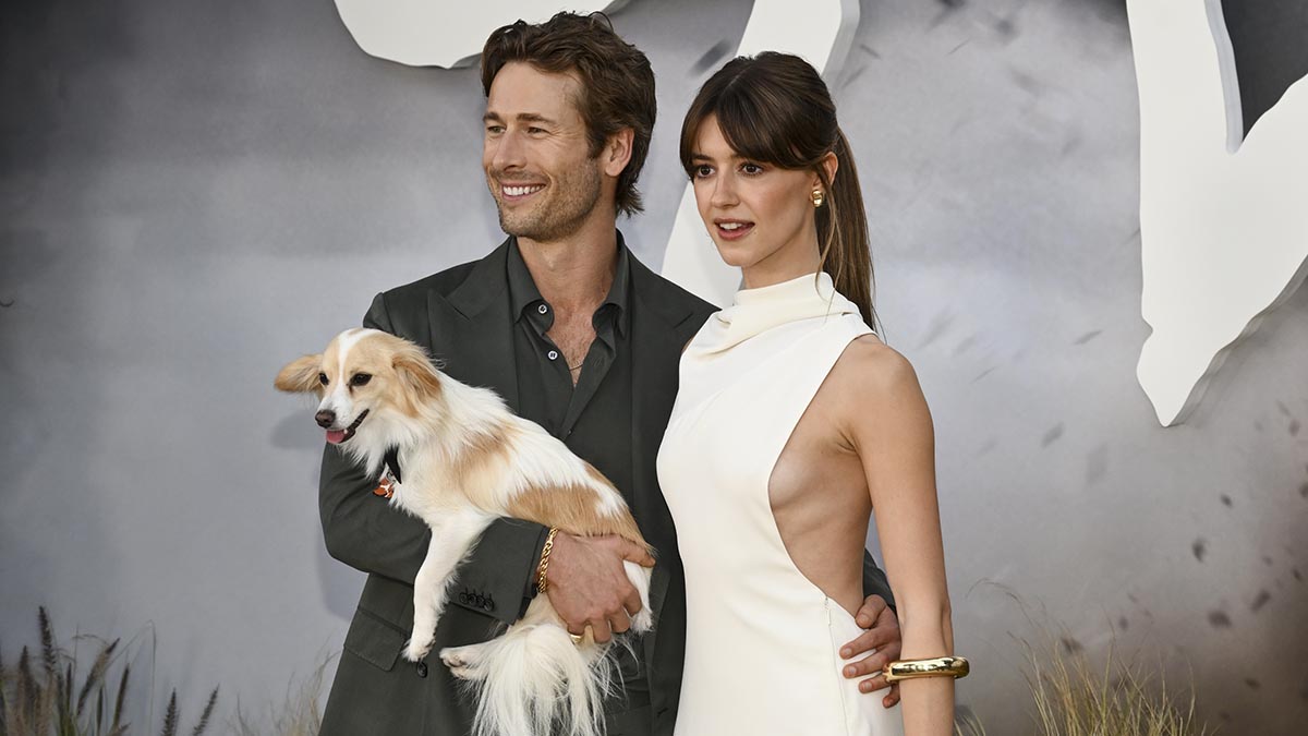 Glen Powell says his rescue dog is 'greatest addition' to his life. What to know about Brisket