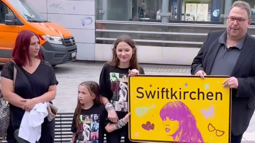 German town of Gelsenkirchen renames itself to "Swiftkirchen."