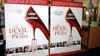 "The Devil Wears Prada" poster.