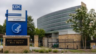 ATLANTA, GEORGIA - AUGUST 06: A general view of the Center for Disease Control headquarters is seen in Atlanta, Georgia, United States on August 06, 2022.