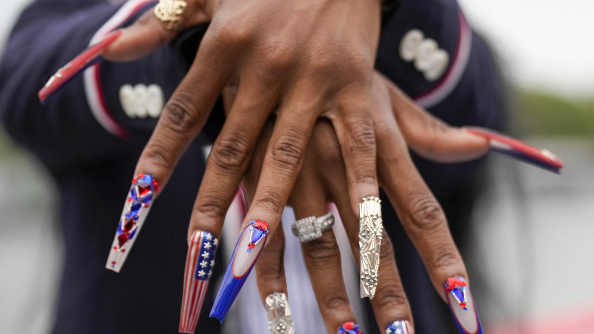 Sha'Carri Richardson's nails deserve their own 2024 Olympics medal