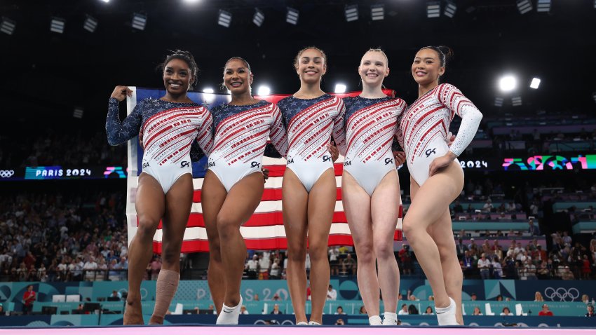 Team USA sweeps women's gymnastics all-around to take Olympics gold