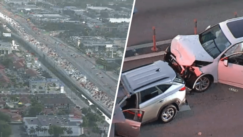 What appeared to be a major accident is causing heavy delays on the Palmetto Expressway northbound.