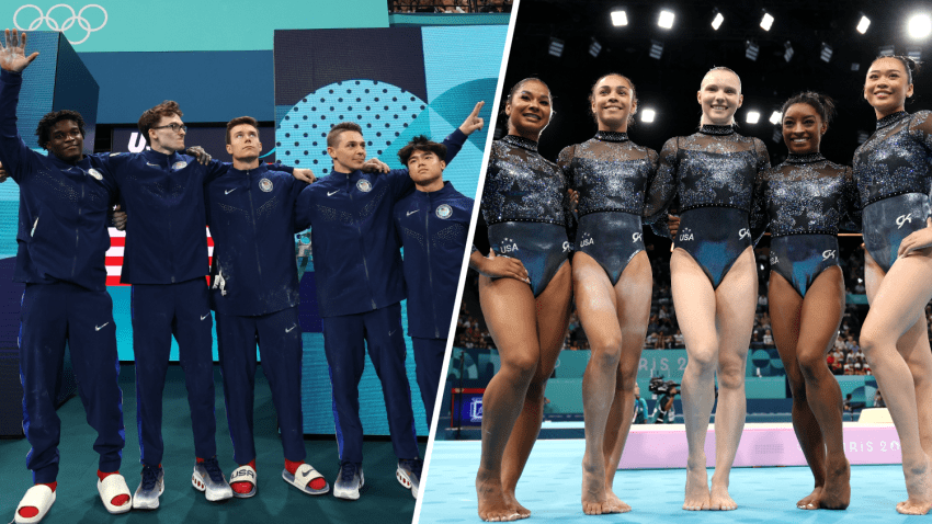 How tall is each member of Team USA’s gymnastics team?