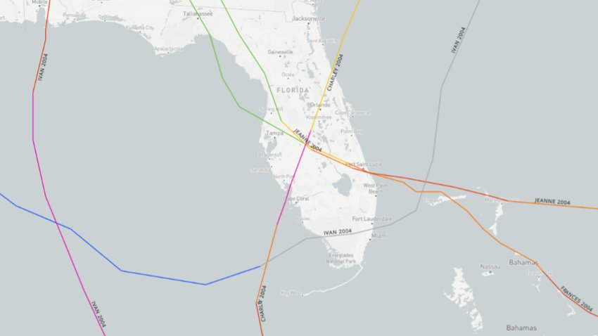 The 2004 Hurricane season delivered four hits to Florida in a matter of 6 weeks. (NOAA/NHC)