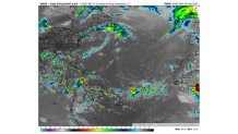 A late-August lull has produced doubt about what the second part of hurricane season may look like. (Weatherbell/NOAA)