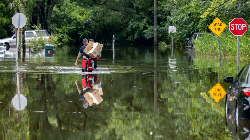 Flooding from Tropical Storm Debby