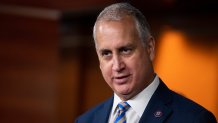 UNITED STATES - JULY 19: Rep. Mario Díaz-Balart, R-Fla.,  speaks during the House Republican Conference news conference in the U.S. Capitol on Tuesday, July 19, 2022. (Bill Clark/CQ-Roll Call, Inc via Getty Images)